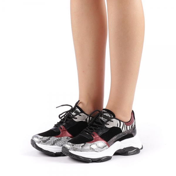 Γυναικεία αθλητικά παπούτσια Andra μαύρα - Kalapod.gr